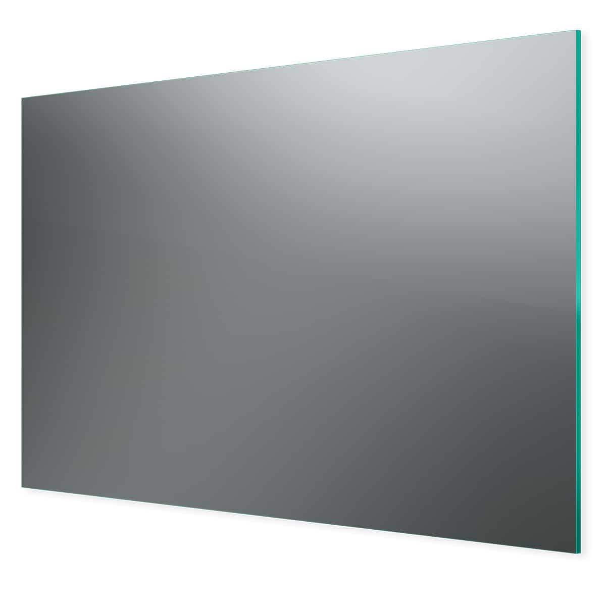 QMDECOR Crystal Crush Diamant Rechteck Silber Spiegel für Wanddekoration 61  x 81,3 cm Wandaufhängung Rahmenloser Spiegel Acryl Diamant Dekor