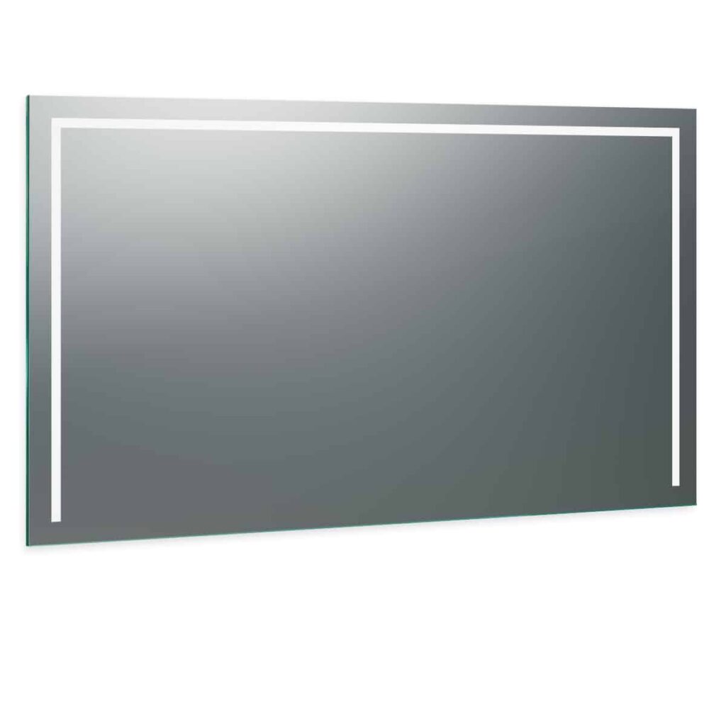 LED-Badezimmerspiegel 61x81 Cm – Dimmbar, 3 Farbtemperaturen, Anti-Beschlag, IP54, Für Wandmontage